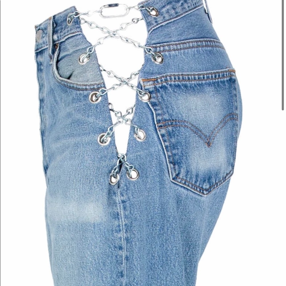 EB Denim Vintage Chain Jeans